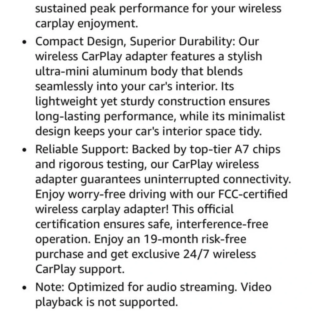 wireless carplay adapter‎